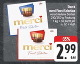 EDEKA Iphofen - merci Finest Selection Angebot im Prospekt merci Finest Selection bei EDEKA im Iphofen Prospekt für 2,99 €