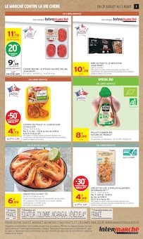 Promotion Rumsteak dans le prospectus Intermarché Super, valable du 21/07/2026 au 02/08/2026 Promo Rumsteak dans le catalogue Intermarché Super du moment à la page 7