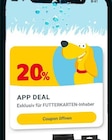Coupons im DAS FUTTERHAUS Prospekt 20% Rabatt im aktuellen DAS FUTTERHAUS Prospekt