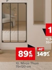 Miroir Thom 75x120 cm. en promo chez But Ajaccio à 89,99 €