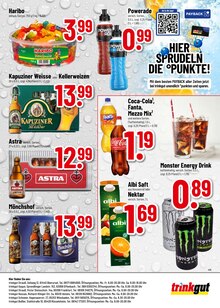 Coca Cola im Trinkgut Prospekt "Aktuelle Angebote" mit 8 Seiten (Dreieich)