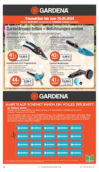 Gartenschere im Marktkauf Prospekt "GANZ GROSS in kleinsten Preisen!" mit 48 Seiten (Erlangen)