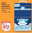 Aktuelle Katzenstreu Angebote bei GLOBUS in Krefeld Aktuelles Klumpstreu Angebot bei GLOBUS in Krefeld ab 9,99 €