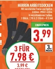 Herren Arbeitssocken Angebote bei Marktkauf Bochum für 3,99 €