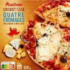 CROUST'IZZA 4 FROMAGES AUCHAN - AUCHAN - Auchan Hypermarché à Troyes CROUST'IZZA 4 FROMAGES AUCHAN - AUCHAN en promo chez Auchan Hypermarché Troyes à 4,67 €