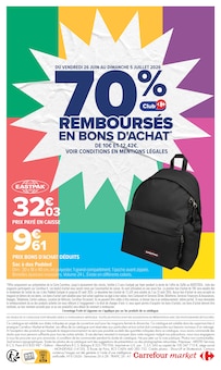 Catalogue Carrefour Market à Bobigny cette semaine, valable du 23/06/2026 au 05/07/2026 Prospectus Carrefour Market à Bobigny, "Carrefour market", 51 pages de promos valables du 23/06/2026 au 05/07/2026