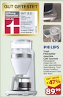 Tropf-Filterkaffeemaschine Café Gourmet von Philips für 89,99 € bei famila Nordwest im Angebot Tropf-Filterkaffeemaschine Café Gourmet von Philips im aktuellen famila Nordwest Prospekt