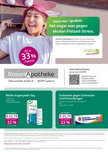 Aktueller mea - meine apotheke Prospekt "Unsere Mai-Angebote" für Leutkirch (Allgäu) Aktueller mea - meine apotheke Prospekt für Leutkirch (Allgäu) mit Seiten