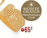 bague en plaqué or - Maria Francesca Cordi - E.Leclerc bague en plaqué or - Maria Francesca Cordi à 65,00 € dans le catalogue E.Leclerc