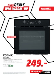 MediaMarkt Saturn Backofen im Prospekt 