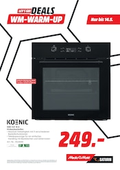 Aktueller MediaMarkt Saturn Prospekt mit Backofen, "LET'S GO! DEALS WM-WARM-UP", Seite 11