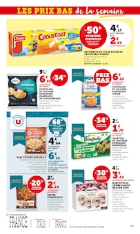 Promotion Coquilles saint-jacques surgelées dans le prospectus Hyper U, valable du 18/11/2025 au 30/11/2025 Promo Coquilles saint-jacques surgelées dans le catalogue Hyper U du moment à la page 19