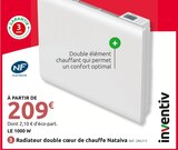 Radiateur double cœur de chauffe Nataiva à Mr.Bricolage dans Gaillan-en-Médoc