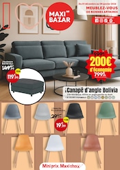 Catalogue Bazar & Déstockage Maxi Bazar en cours à Allauch et alentours, "Meublez-vous de bonnes affaires", 13 pages, 01/12/2025 - 04/01/2026