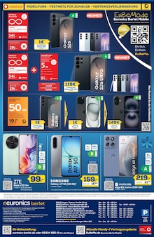 Smartphone im EURONICS Prospekt "GENAU RICHTIG. ALLES BLÜHT AUF MIT NEUER TECHNIK." mit 8 Seiten (Hagen (Stadt der FernUniversität))