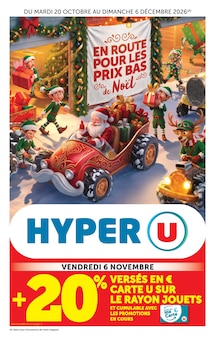 Catalogue de la semaine "EN ROUTE POUR LES PRIX BAS de Noël" avec 1 pages, valide du 20/10/2026 au 06/12/2026 pour Vernouillet et alentours Prospectus de la semaine "EN ROUTE POUR LES PRIX BAS de Noël" avec 1 pages, valide du 20/10/2026 au 06/12/2026 pour Vernouillet et alentours