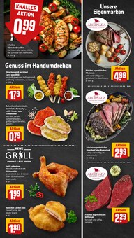 Steak im REWE Prospekt "Dein Markt" mit 32 Seiten (Essen)