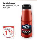 Grillsauce Angebote von Born bei GLOBUS Rostock für 1,79 €