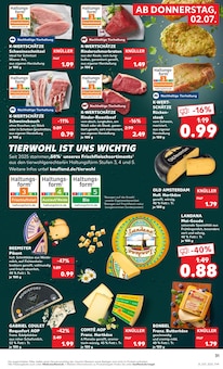 Rindfleisch im Kaufland Prospekt "Hier bin ich richtig" mit 75 Seiten (Mönchengladbach)