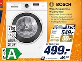 Waschmaschine WGE02490 im Angebot bei expert in Görlitz Waschmaschine WGE02490 Angebote von Bosch bei expert Görlitz für 499,00 €