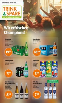 Trink und Spare Prospekt Mülheim (Ruhr) "Aktuelle Angebote" mit 8 Seiten