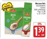 EDEKA - Milch Reis Angebot im Prospekt Milch Reis bei EDEKA im Prospekt "" für 1,39 €