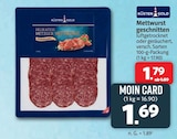 Aktuelle Mettwurst Angebote bei nah&frisch in Münster Aktuelles Mettwurst geschnitten Angebot bei nah&frisch in Münster ab 1,69 €