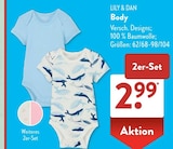 Body im ALDI SÜD Prospekt Body von Lily & Dan im aktuellen ALDI SÜD Prospekt für 2,99 €
