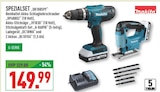 Spezialset DK18D59Y von Makita für 149,99 € bei Marktkauf im Angebot Spezialset DK18D59Y von Makita im aktuellen Marktkauf Prospekt