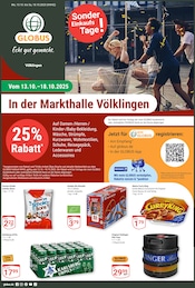 GLOBUS Supermarkt Prospekt der aktuellen Woche mit 27 Seiten, gültig von 13.10.2025 bis 18.10.2025, in Püttlingen und Umgebung Aktueller GLOBUS Supermarkt Prospekt in Püttlingen und Umgebung, "Aktuelle Angebote" mit 27 Seiten, 13.10.2025 - 18.10.2025