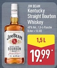 Kentucky Straight Bourbon Whiskey von Jim Beam für 19,99 € bei ALDI Nord im Angebot Kentucky Straight Bourbon Whiskey von Jim Beam im aktuellen ALDI Nord Prospekt