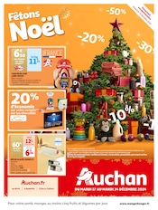 Glace Angebote im Prospekt "Fêtons Noël" von Auchan Hypermarché auf Seite 1