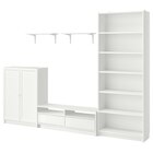 Aktuelles TV-Möbel, Kombination weiß 280x39x202 cm Angebot bei IKEA in Frankfurt (Main) ab 244,98 €