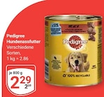 Hundenassfutter im Angebot bei GLOBUS in Erftstadt Hundenassfutter Angebote von Pedigree bei GLOBUS Erftstadt für 2,29 €