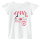 Mädchen T-Shirt mit Perlen-Details im aktuellen Ernstings family Prospekt