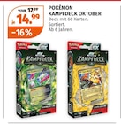 Kampfdeck Oktober Angebote von Pokémon bei Müller Augsburg für 14,99 €