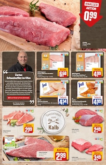 Fleisch im REWE Prospekt "Dein Markt" mit 32 Seiten (Nürnberg)
