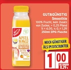 Smoothie Apfel Mango Passionsfrucht im EDEKA Prospekt Smoothie Apfel Mango Passionsfrucht von GUT&GÜNSTIG im aktuellen EDEKA Prospekt für 1,00 €