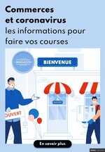 Catalogue Bonial à Saint-Gratien, avec 1 pages Prospectus Bonial à Saint-Gratien, "Commerces et coronavirus les informations pour faire vos courses", 1 pages, 06/11/2020 - 31/05/2021