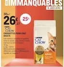 Cat Chow Croquettes pour Chat Adulte - Purina - E.Leclerc Cat Chow Croquettes pour Chat Adulte - Purina à 26,17 € dans le catalogue E.Leclerc