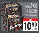 Edel Pils oder Radler Angebote von Köstritzer bei E center Hoyerswerda für 10,99 €