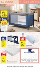 Promos Lit Parapluie dans le catalogue "Les Babydays" de Carrefour Lit Parapluie en promo dans le catalogue Carrefour à la page 24