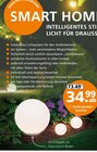 Außenbodenleuchte von Plug & Shine im aktuellen Segmüller Prospekt für 34,99 €