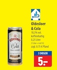 Aktuelle Cola Angebote bei famila Nordost in Langenhagen Aktuelles Oldesloer & Cola Angebot bei famila Nordost in Langenhagen ab 5,00 €