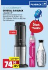 CRYSTAL 3.0 BLACK im Angebot bei E center in Mainz CRYSTAL 3.0 BLACK Angebote von sodastream bei E center Mainz für 74,99 €
