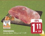 Aktuelle Braten Angebote bei E center in Würzburg Aktuelles Schweinebraten Angebot bei E center in Würzburg ab 1,11 €