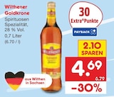 Aktuelle Spirituosen Angebote bei Netto Marken-Discount in Leipzig Aktuelles Goldkrone Angebot bei Netto Marken-Discount in Leipzig ab 4,69 €