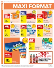 Eau Minérale Angebote im Prospekt "Maxi format mini prix" von Carrefour auf Seite 16
