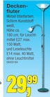 Deckenfluter im Angebot bei Die Möbelfundgrube in Saarbrücken Deckenfluter Angebote bei Die Möbelfundgrube Saarbrücken für 29,99 €