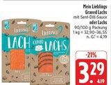 Aktuelle Lachs Angebote bei E center in Dresden Aktuelles Graved Lachs Angebot bei E center in Dresden ab 3,29 €